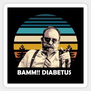 Bamm! Diabetus Sunset Sticker